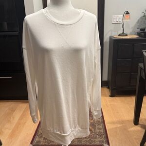 Classic White Long Sleeve Top